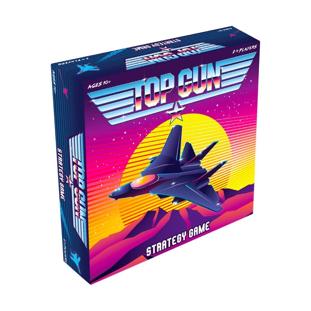 Top Gun Strategy Board Game NIB - Ages 10+